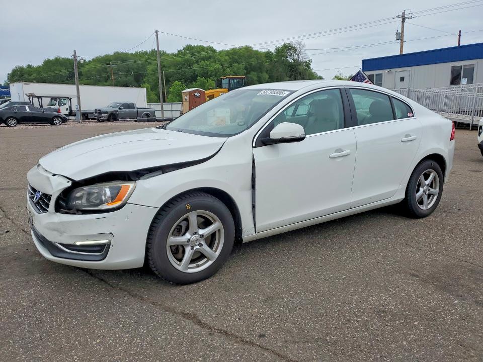 2015 Volvo S60 VIN YV1612TB5F2316095 COPART salvage auction — FRONT END, MN - CERT OF TITLE-PRIOR SALVAGE, sold $225 on 2026-07-28 (photo 1)