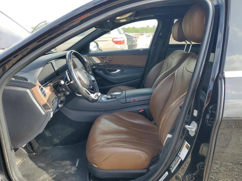 2017 Mercedes-benz S-klasse VIN WDDUG8CB8HA313057 COPART salvage auction — WATER/FLOOD, Tx - Salvage Title-Flood Damage, sold $8,500 on 2026-07-09 (photo 7)