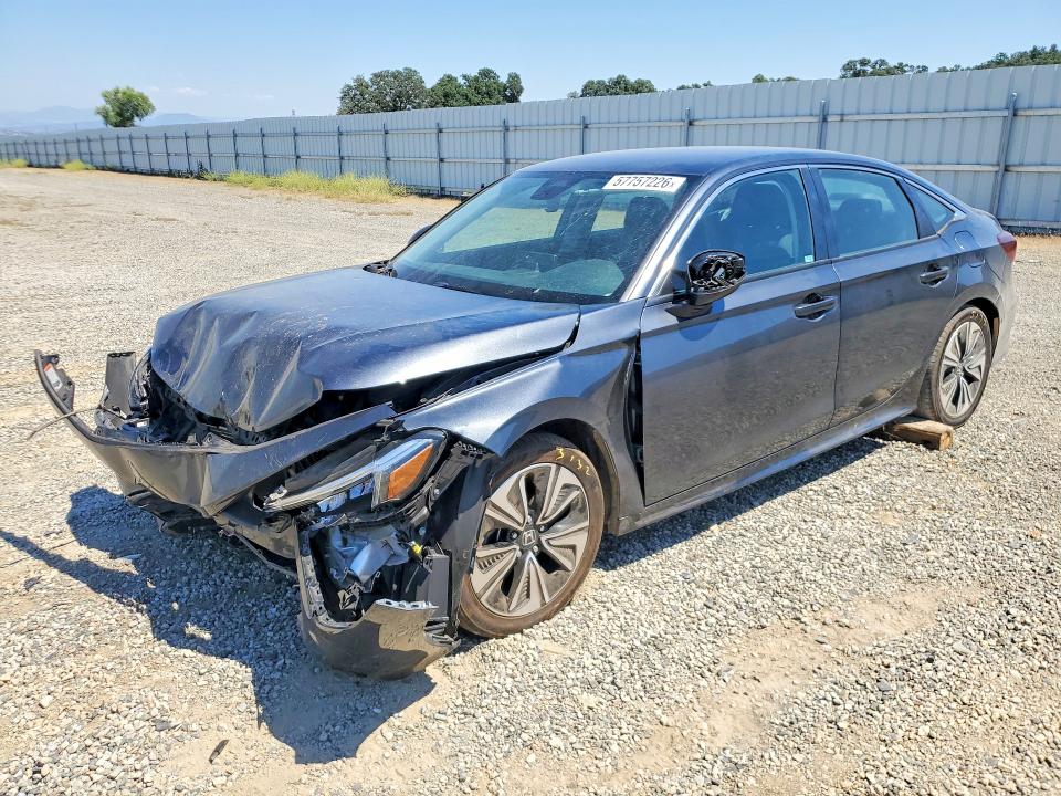 2025 Honda VIN 2HGFE2F29SH552404 COPART salvage auction — FRONT END, Ca - Salvage Certificate, sold $3,550 on 2026-07-31 (photo 1)