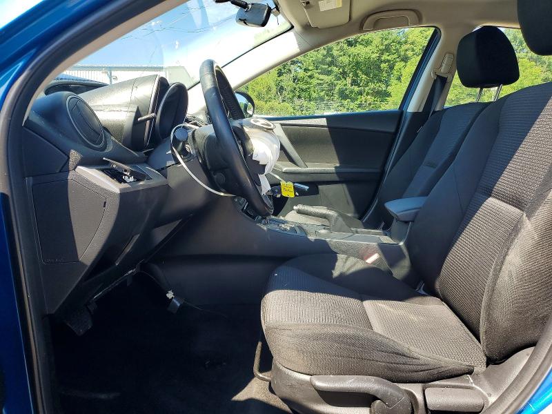 2012 Mazda 3 VIN JM1BL1V8XC1647783 COPART salvage auction — FRONT END, Ma - Cert Of Title-Reconstrctd Coll, sold $400 on 2026-07-13 (photo 7)
