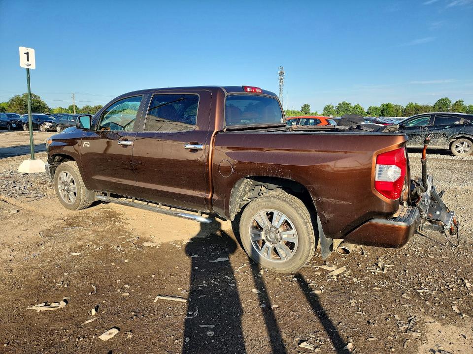 2017 Toyota Tundra VIN 5TFAY5F1XHX600778 COPART salvage auction — REAR END, Va - Cert Of Title - Salvage, sold $13,800 on 2026-07-22 (photo 2)