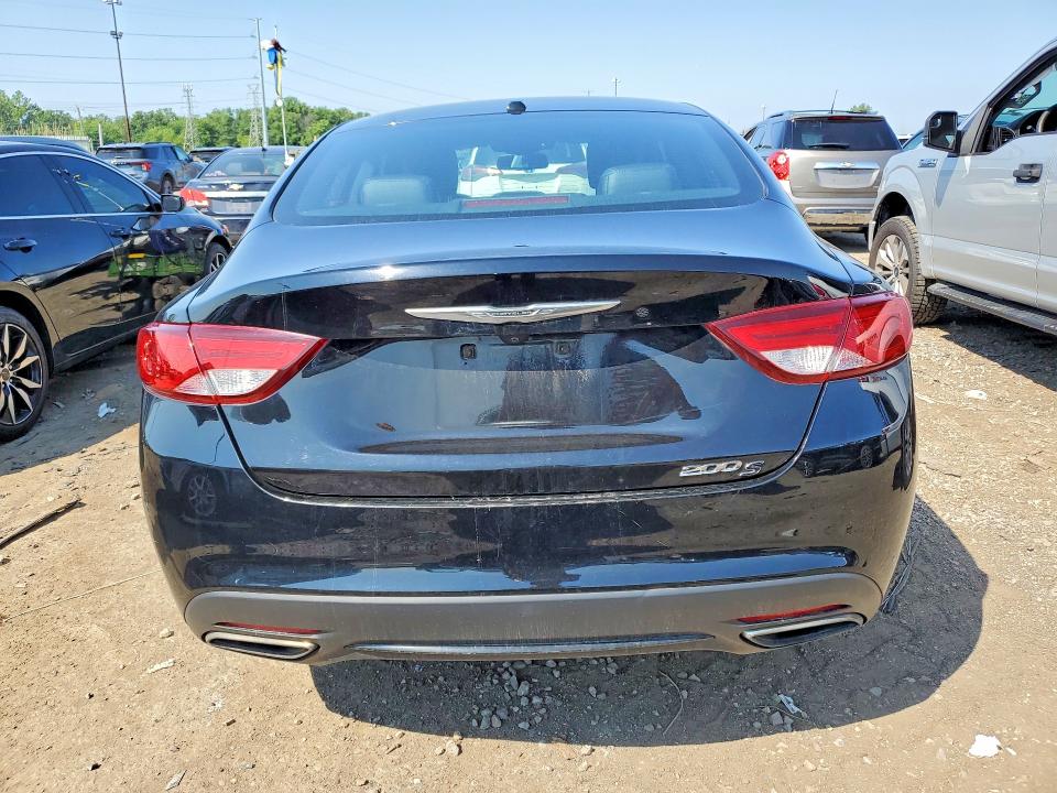 2015 Chrysler 200 VIN 1C3CCCBBXFN620634 COPART salvage auction — FRONT END, Mi - Certificate Of Title, sold $1,800 on 2026-07-02 (photo 6)