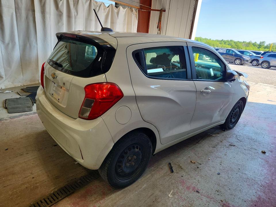 2018 Chevrolet Spark VIN KL8CB6SA5JC423701 COPART salvage auction — FRONT END, Pa - Certificate Of Salvage, sold $275 on 2026-07-20 (photo 3)