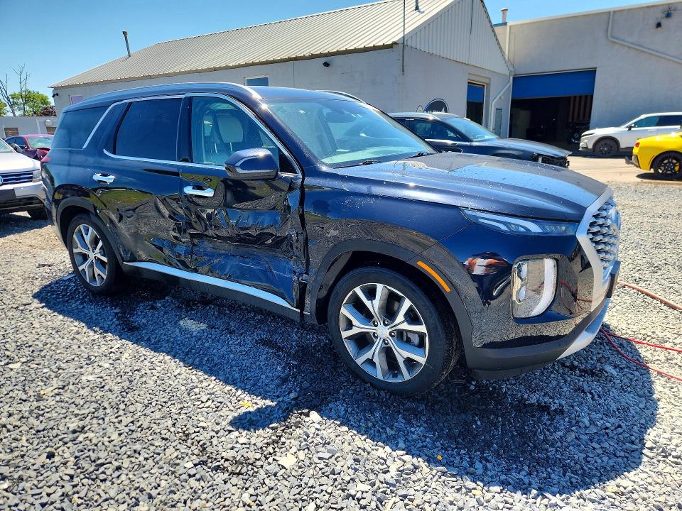 2022 Hyundai VIN KM8R4DHE3NU379820 COPART salvage auction — SIDE, Nj - Cert Of Title-Salvage, sold $9,800 on 2026-07-31 (photo 4)