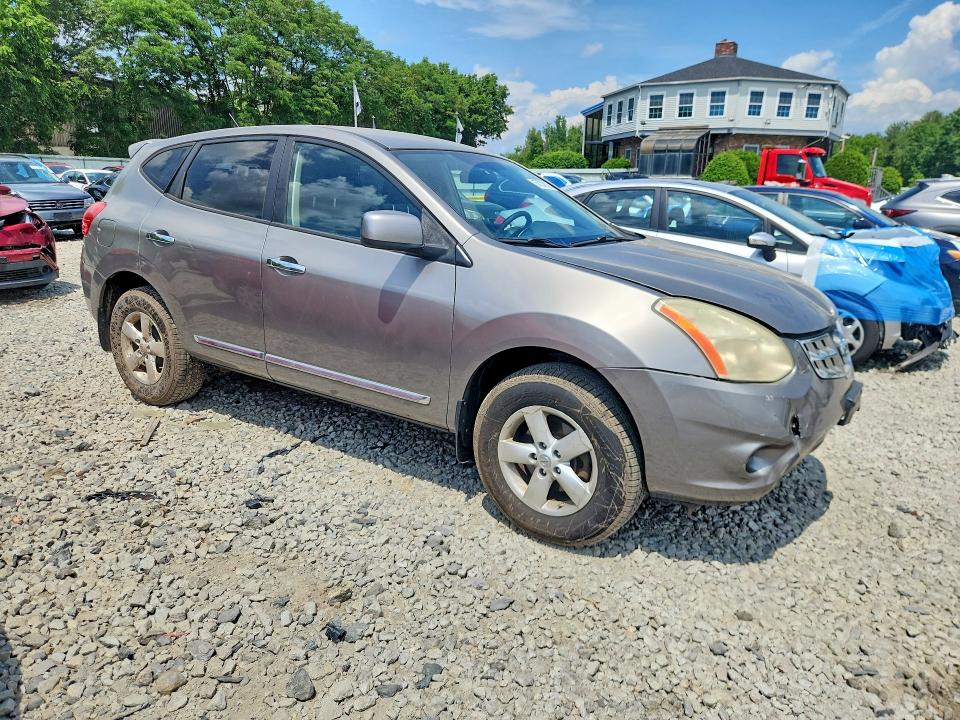 2013 Nissan Rogue VIN JN8AS5MV6DW620599 COPART salvage auction — FRONT END, Nh - Cert Of Title-Rebuilt Vehicle, sold $425 on 2026-07-06 (photo 4)
