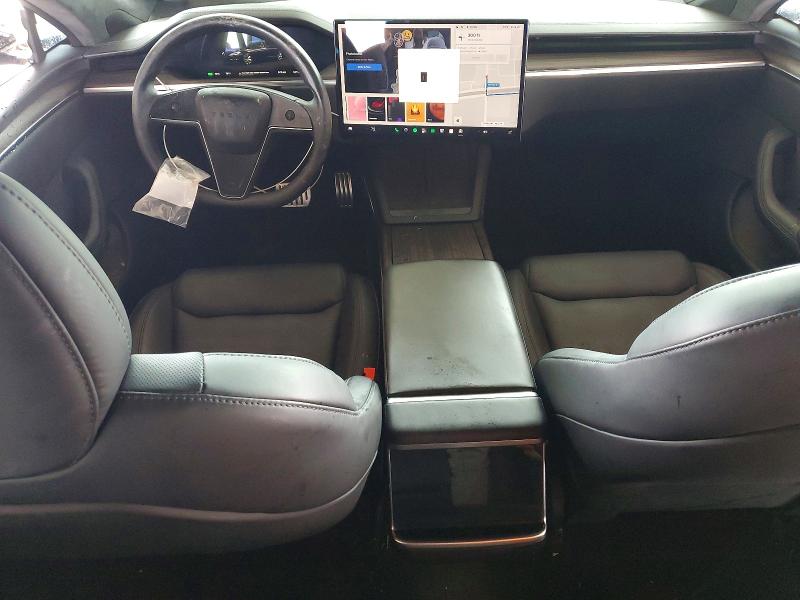 2024 Tesla Model s VIN 5YJSA1E50RF537465 COPART salvage auction — FRONT END, Tx - Salvage Vehicle Title, sold $16,100 on 2026-07-14 (photo 8)