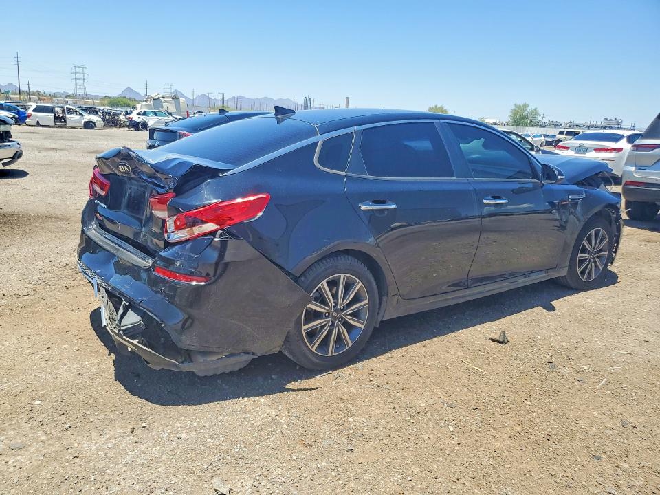 2019 Kia VIN 5XXGT4L37KG353405 COPART salvage auction — FRONT END, AZ - CERT OF TITLE - SALVAGE, sold $1,000 on 2026-07-31 (photo 3)