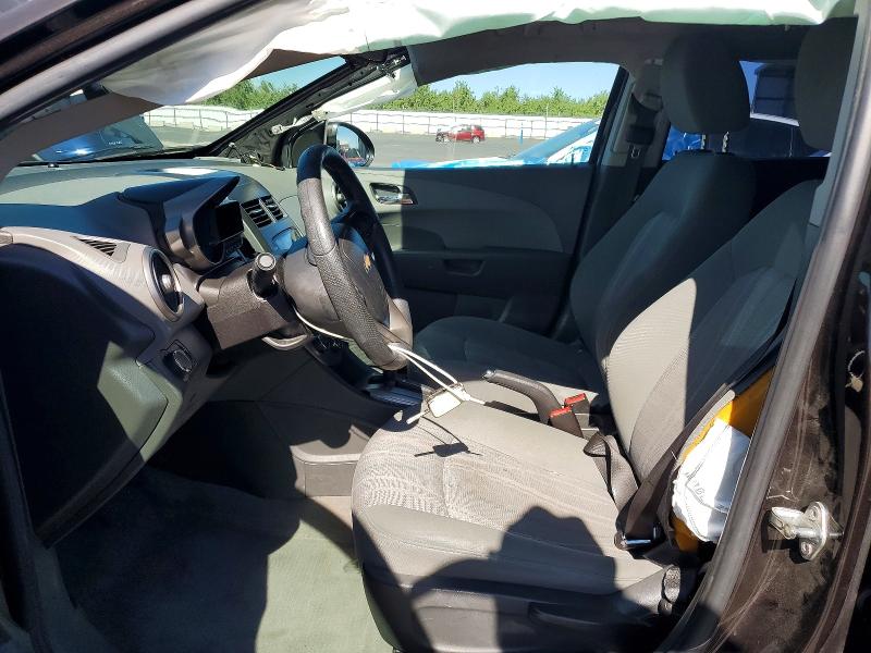 2015 Chevrolet SONIC VIN 1G1JC6SH2F4121639 COPART salvage auction — REAR END, Ca - Salvage Certificate, sold $250 on 2026-07-09 (photo 7)