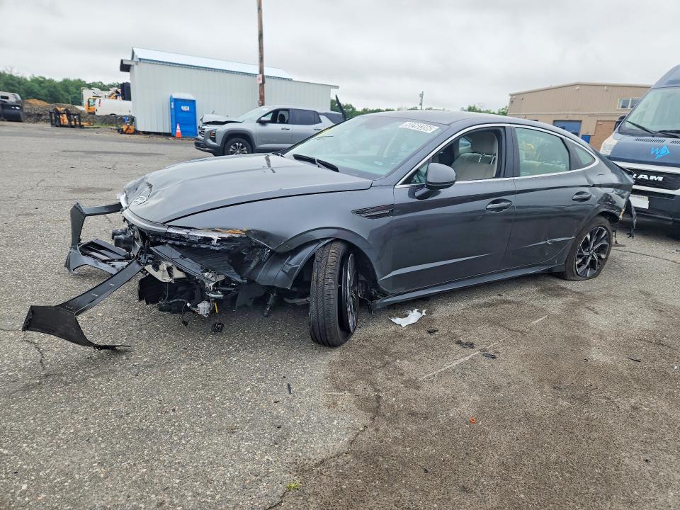 2025 Hyundai Sonata VIN KMHL64JAXSA462925 COPART salvage auction — FRONT END, FL - CERTIFICATE OF DESTRUCTION, sold $3,050 on 2026-07-22 (photo 1)