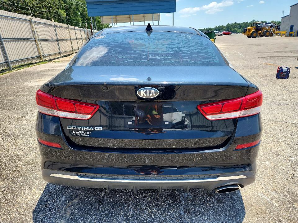 2019 Kia Optima VIN 5XXGT4L3XKG342981 COPART salvage auction — FRONT END, Al - Certificate Of Title, sold $675 on 2026-07-14 (photo 6)