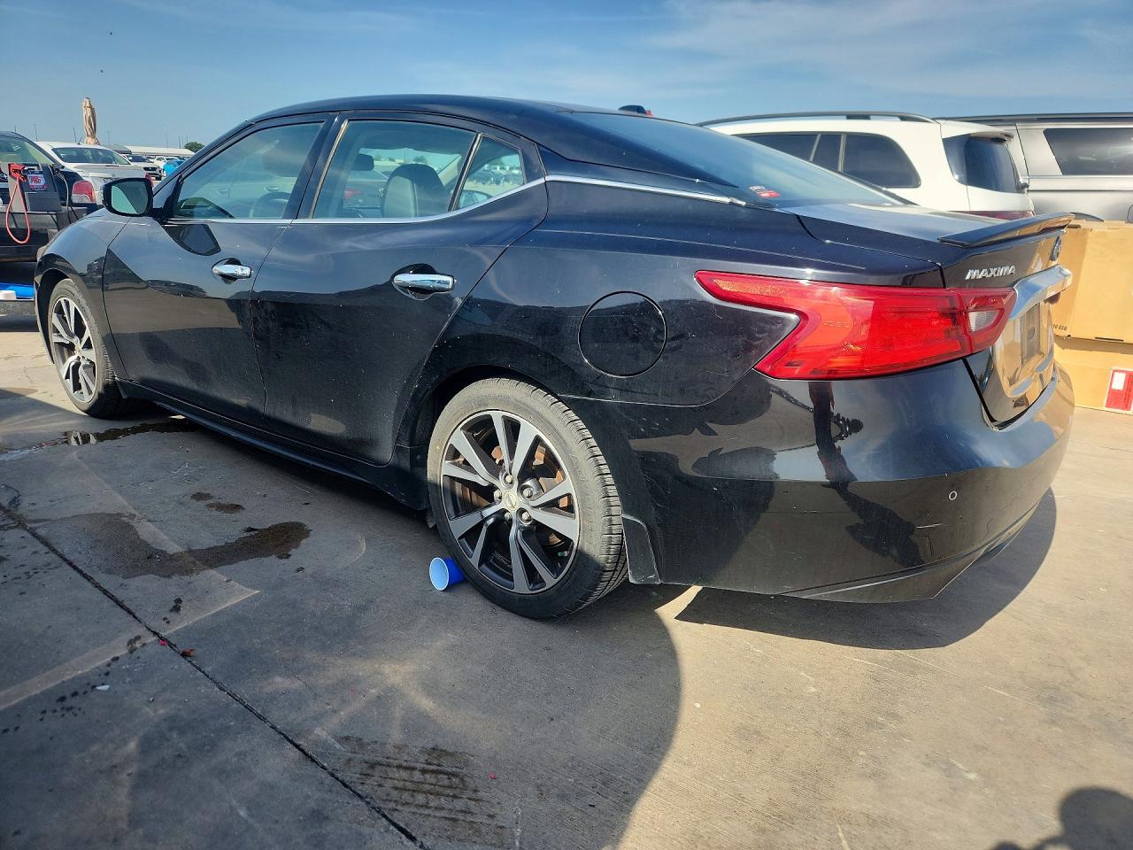 2017 Nissan Maxima VIN 1N4AA6AP8HC376851 COPART salvage auction — Front End, LA - CERTIFICATE OF TITLE, sold $2,500 on 2026-07-09 (photo 2)