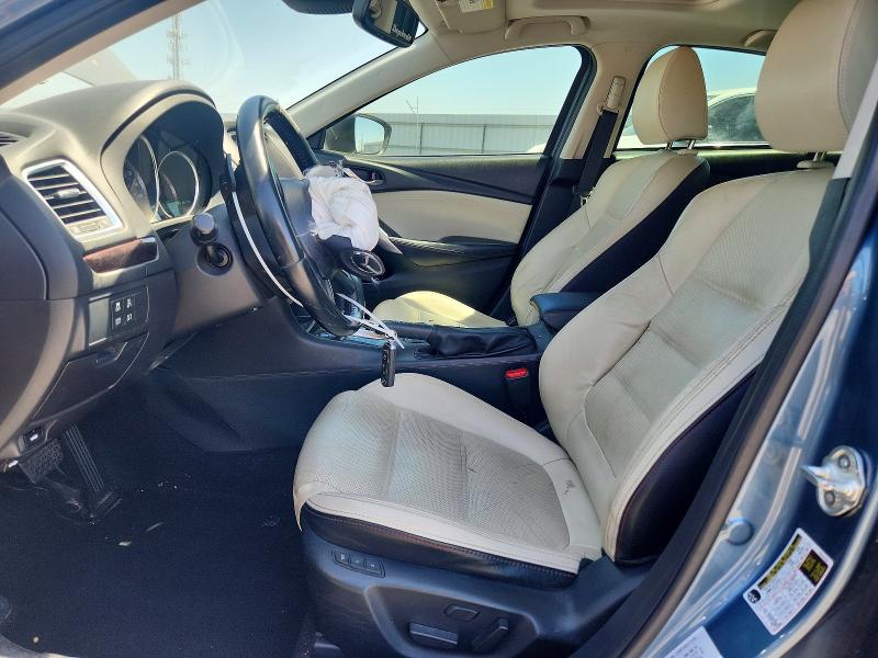 2014 Mazda 6 VIN JM1GJ1W52E1113065 COPART salvage auction — FRONT END, Ca - Salvage Certificate, sold $675 on 2026-07-02 (photo 7)