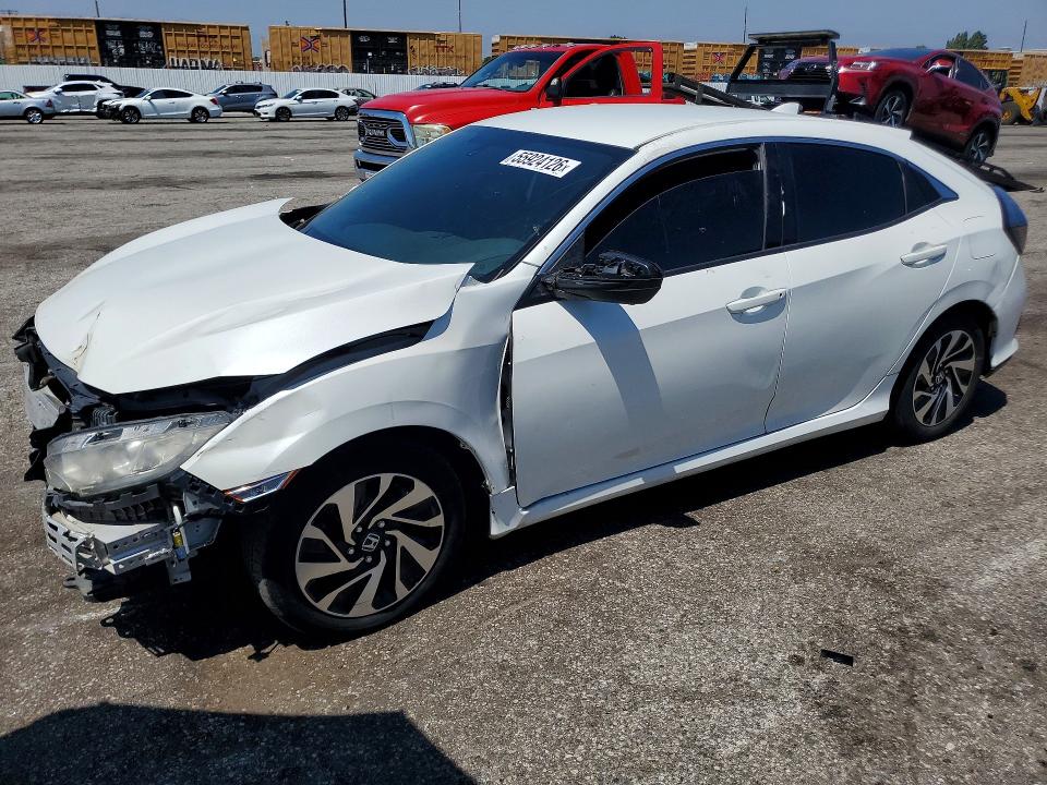 2017 Honda Civic VIN SHHFK7H2XHU414675 COPART salvage auction — FRONT END, Ca - Dis/Dlr/Exp Clean W/Salv Hist, sold $2,600 on 2026-07-24 (photo 1)