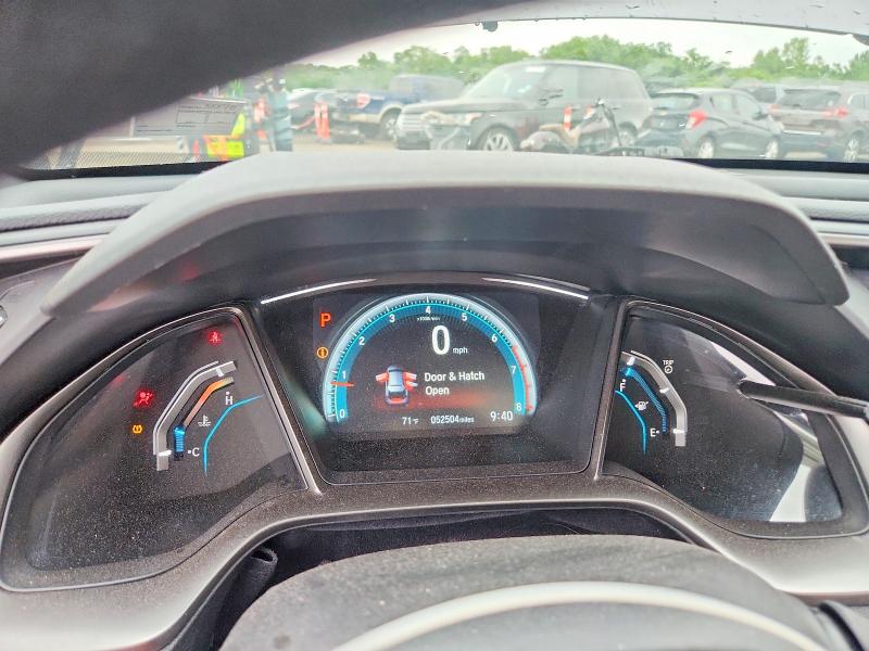 2018 Honda Civic VIN SHHFK7H51JU413561 COPART salvage auction — FRONT END, Ct - Cert Of Title-Salvage, sold $3,150 on 2026-07-24 (photo 9)