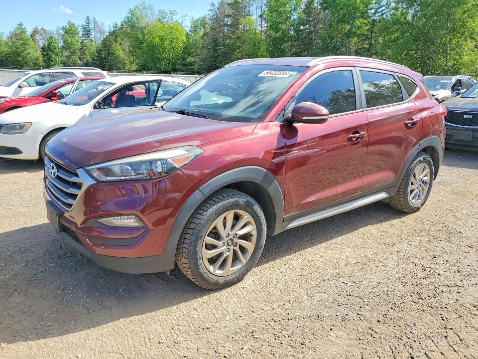 2017 Hyundai Tucson VIN KM8J3CA44HU489985 — COPART salvage auction photo