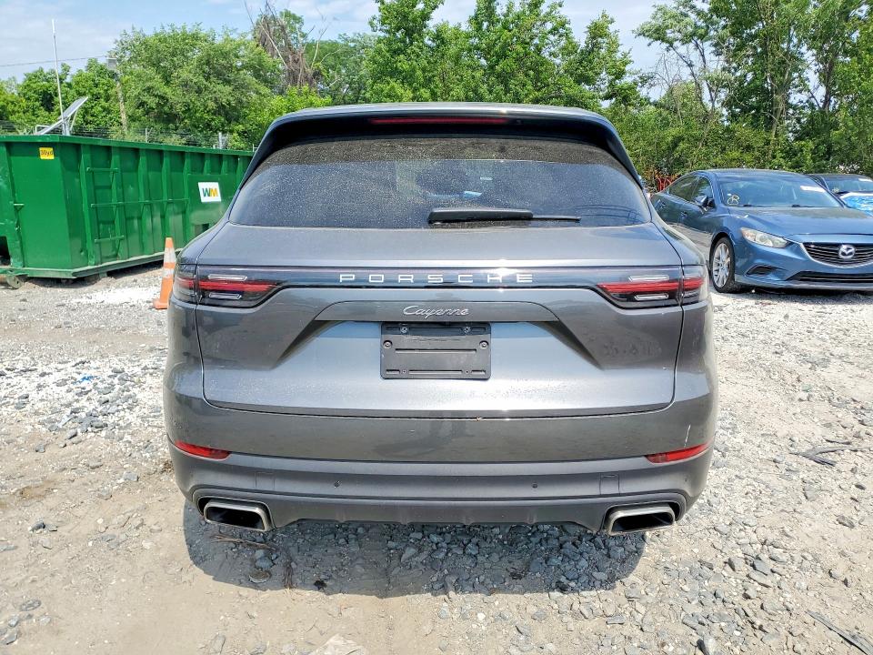 2020 Porsche Cayenne VIN WP1AA2AY5LDA01948 COPART salvage auction — FRONT END, Md - Cert Of Salvage < 75% Damage, sold $14,300 on 2026-08-20 (photo 6)