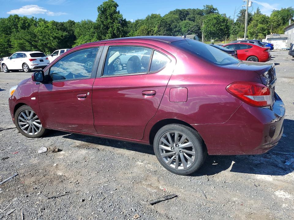 2018 Mitsubishi Mirage VIN ML32F3FJ4JHF05783 COPART salvage auction — UNDERCARRIAGE, Pa - Certificate Of Salvage, sold $2,050 on 2026-07-02 (photo 2)