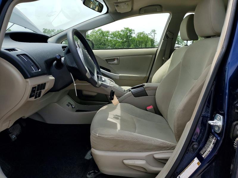 2012 Toyota Prius VIN JTDKN3DU4C1537994 COPART salvage auction — FRONT END, Md - Cert Of Salvage > 75% Damage, sold $125 on 2026-07-28 (photo 7)