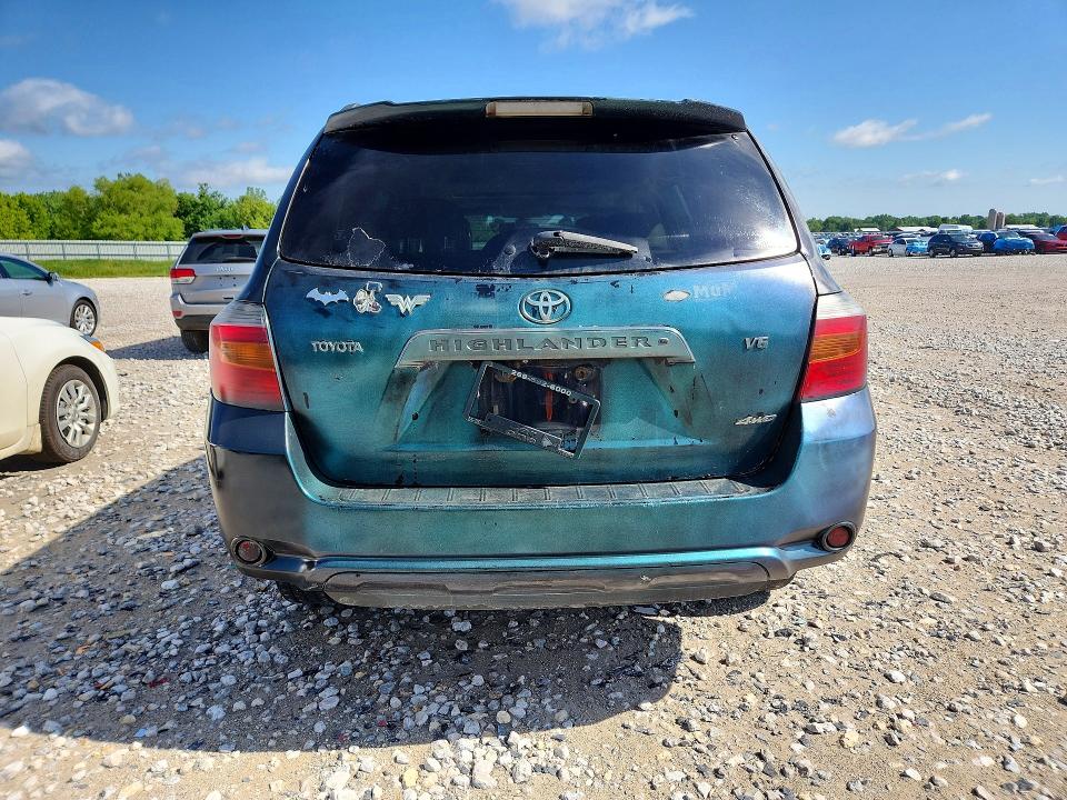 2009 Toyota Highlander VIN JTEES43A192123217 COPART salvage auction — ALL OVER, Mi - Dealer Only Clean Title, sold $975 on 2026-07-13 (photo 6)
