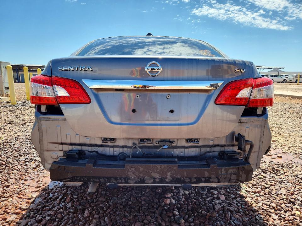 2015 Nissan Sentra VIN 3N1AB7AP8FY239249 COPART salvage auction — SIDE, Az - Cert Of Title - Salvage, sold $775 on 2026-07-02 (photo 6)