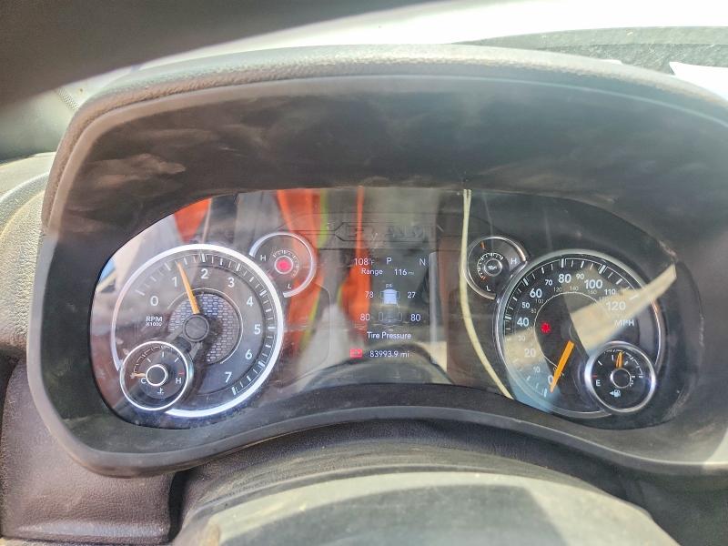 2022 Ram 2500 VIN 3C6UR5HJ6NG342855 COPART salvage auction — MINOR DENT/SCRATCHES, NM - CERTIFICATE OF TITLE (P), sold $11,300 on 2026-07-09 (photo 9)