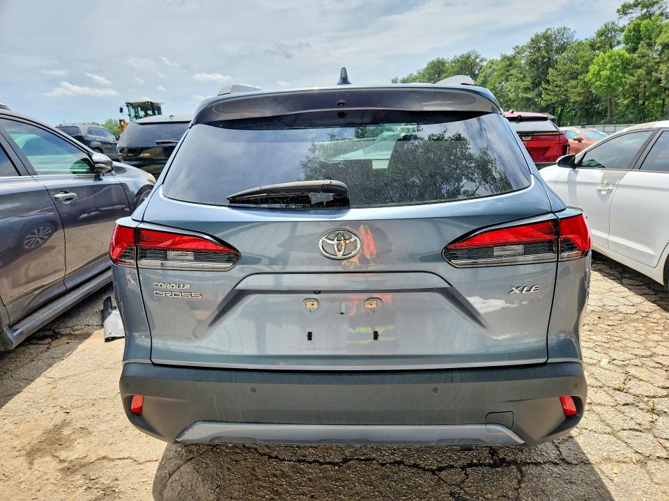 2024 Toyota Corolla cross VIN 7MUEAAAG3RV076493 COPART salvage auction — FRONT END, GA - CERT OF TITLE-SALVAGE, sold $11,500 on 2026-07-24 (photo 6)