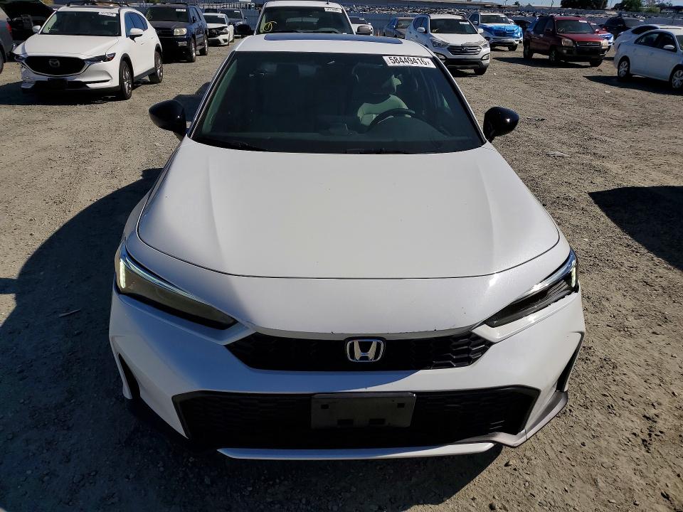 2026 Honda Civic VIN 2HGFE4F80TH330304 COPART salvage auction — REAR END, Ca - Salvage Certificate, sold $10,400 on 2026-07-02 (photo 5)