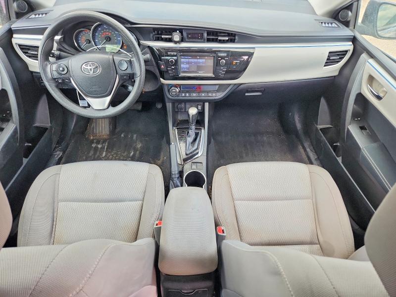 2016 Toyota Corolla VIN 5YFBURHE6GP452892 COPART salvage auction — FRONT END, Il - Salvage Certificate, sold $1,950 on 2026-07-28 (photo 8)
