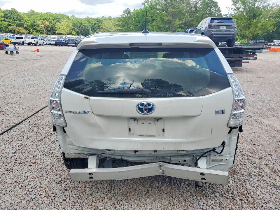 2013 Toyota Prius VIN JTDZN3EU2D3218788 COPART salvage auction — REAR END, Salvage Title, sold $3,400 on 2026-07-17 (photo 6)