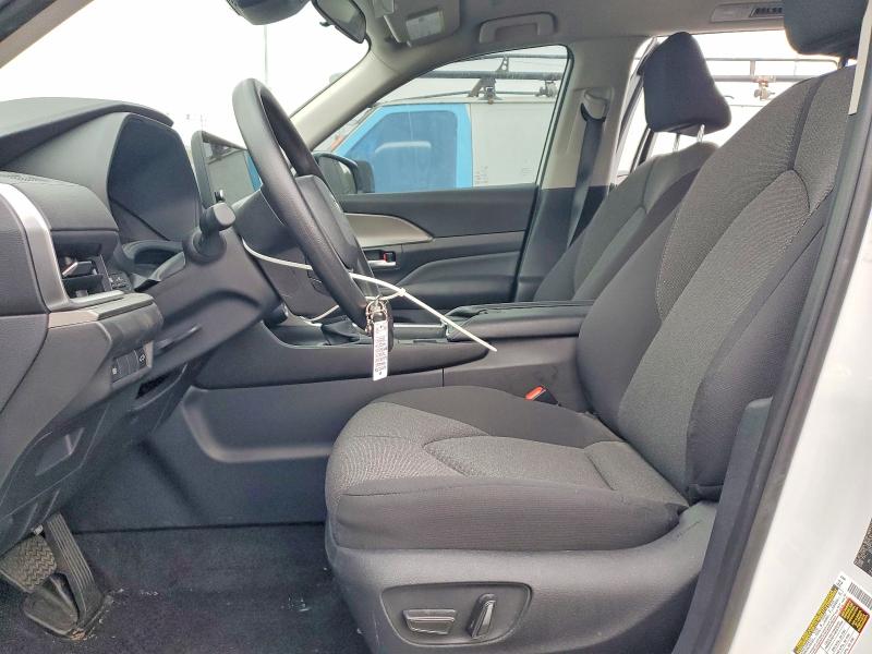 2025 Toyota Highlander VIN 5TDAAAA59SS034665 COPART salvage auction — REAR END, Ca - Salvage Certificate, sold $15,200 on 2026-07-24 (photo 7)