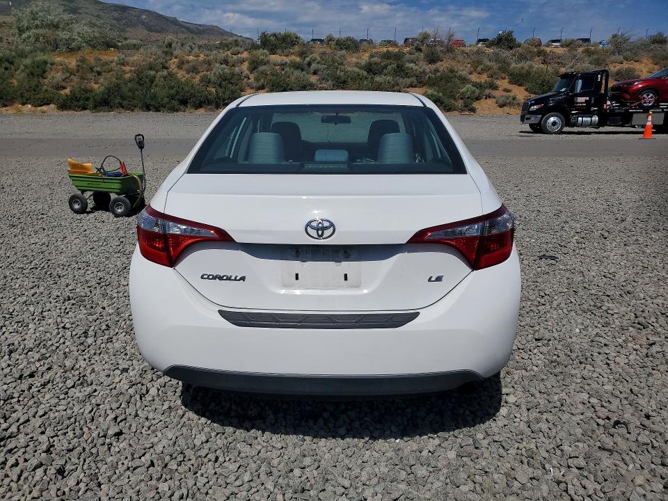 2015 Toyota Corolla VIN 5YFBURHE7FP319671 COPART salvage auction — SIDE, Nv - Salvage Title, sold $2,300 on 2026-07-02 (photo 6)