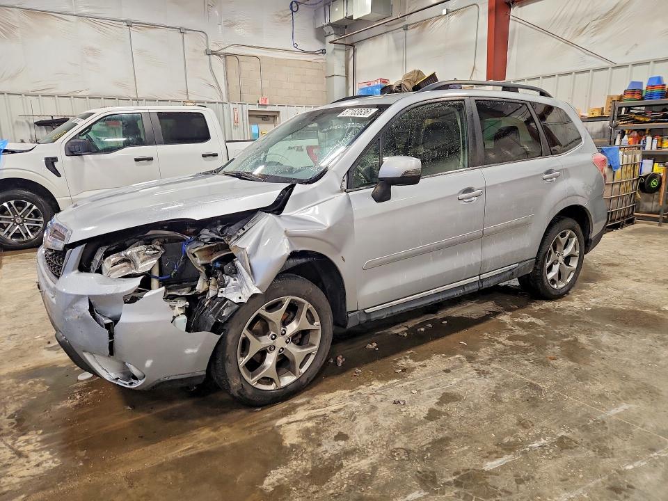 2016 Subaru Forester VIN JF2SJAXC0GH499925 COPART salvage auction — FRONT END, Wi - Junked Vehicle Bill Of Sale, sold $1,150 on 2026-07-28 (photo 1)