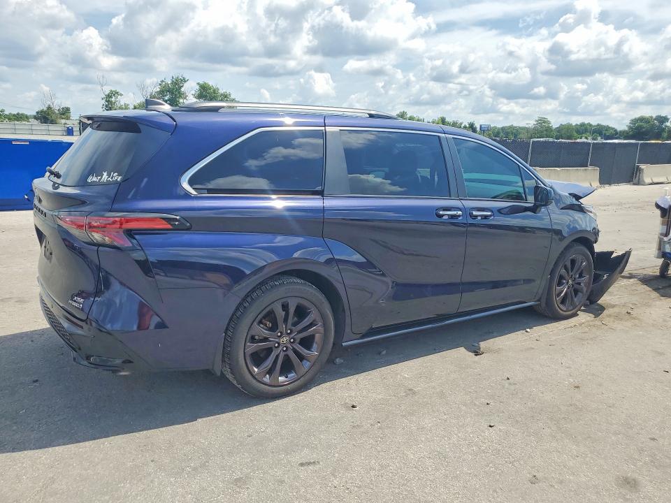 2024 Toyota VIN 5TDDRKECXRS204322 COPART salvage auction — FRONT END, Fl - Cert Of Title Slvg Rebuildable, sold $15,200 on 2026-07-09 (photo 3)