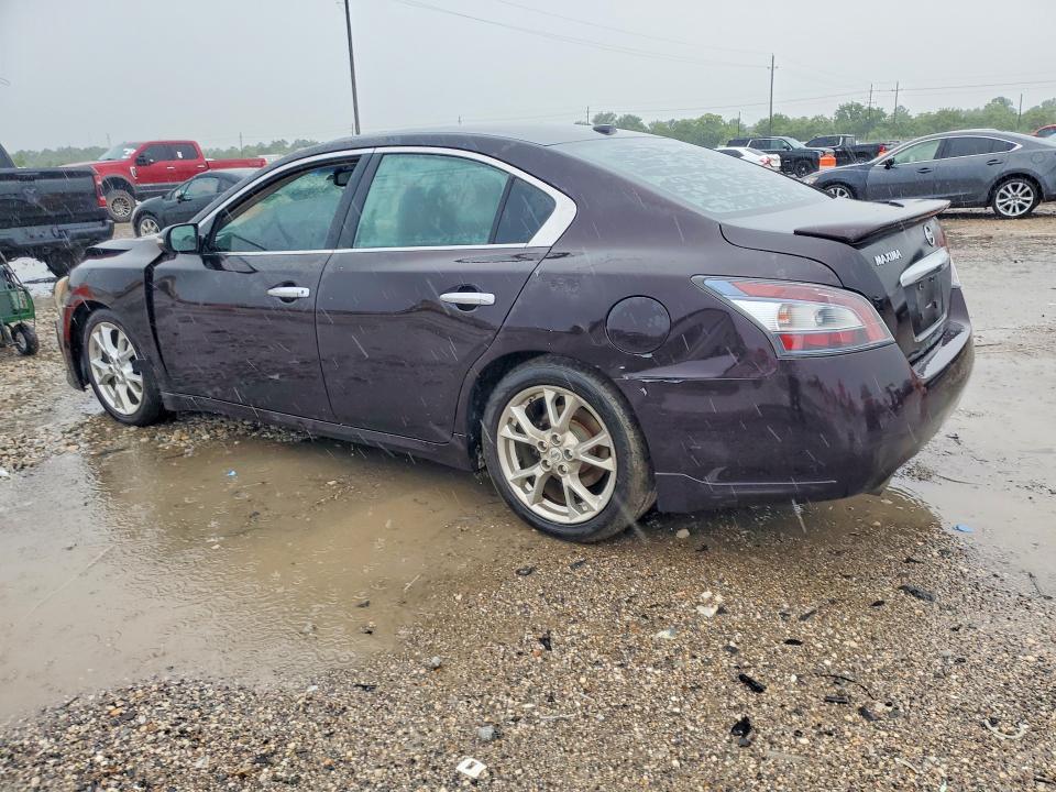 2013 Nissan Maxima VIN 1N4AA5AP1DC810452 COPART salvage auction — FRONT END, Tx - Salvage Vehicle Title, sold $350 on 2026-07-02 (photo 2)