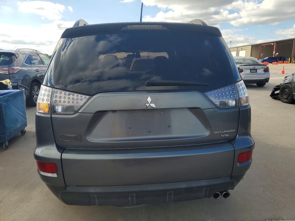 2010 Mitsubishi Outlander VIN JA4JS4AX3AZ006545 COPART salvage auction — HAIL, Tx - Certificate Of Title, sold $2,300 on 2026-07-27 (photo 6)