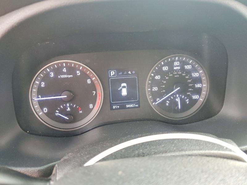 2018 Hyundai Tucson VIN KM8J3CA23JU665882 COPART salvage auction — FRONT END, CT - CERT OF TITLE-SALVAGE, sold $2,250 on 2026-07-24 (photo 9)