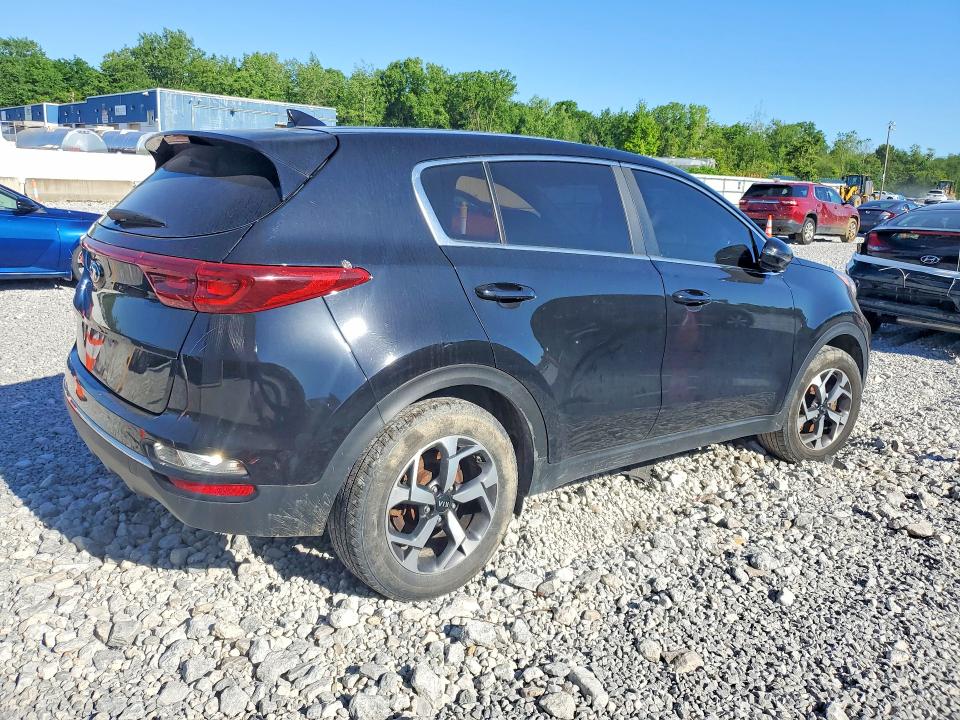 2020 Kia Sportage VIN KNDPM3AC3L7701561 COPART salvage auction — NORMAL WEAR, Oh - Certificate Of Title, sold $3,650 on 2026-07-24 (photo 3)