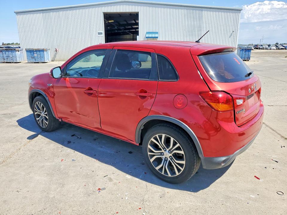 2016 Mitsubishi VIN JA4AP3AU8GZ053158 COPART salvage auction — FRONT END, Ca - Salvage Certificate, sold $1,250 on 2026-07-06 (photo 2)