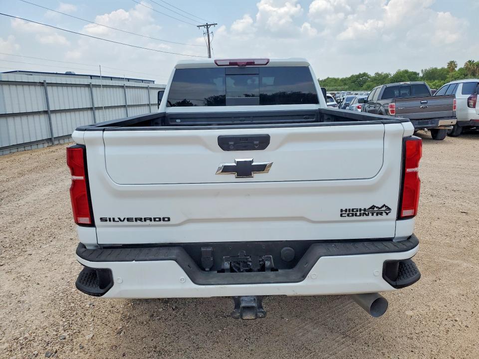 2024 Chevrolet Silverado 3500 VIN 2GC4YVEY4R1212228 COPART salvage auction — DAMAGE HISTORY, AL - CERT OF TITLE-SALVAGE TITLE, sold $29,500 on 2026-07-22 (photo 6)