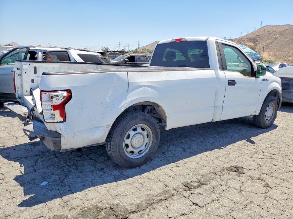 2019 Ford F-150 VIN 1FTMF1CB1KKD33785 COPART salvage auction — REAR END, Ca - Salvage Certificate, sold $3,200 on 2026-07-02 (photo 3)