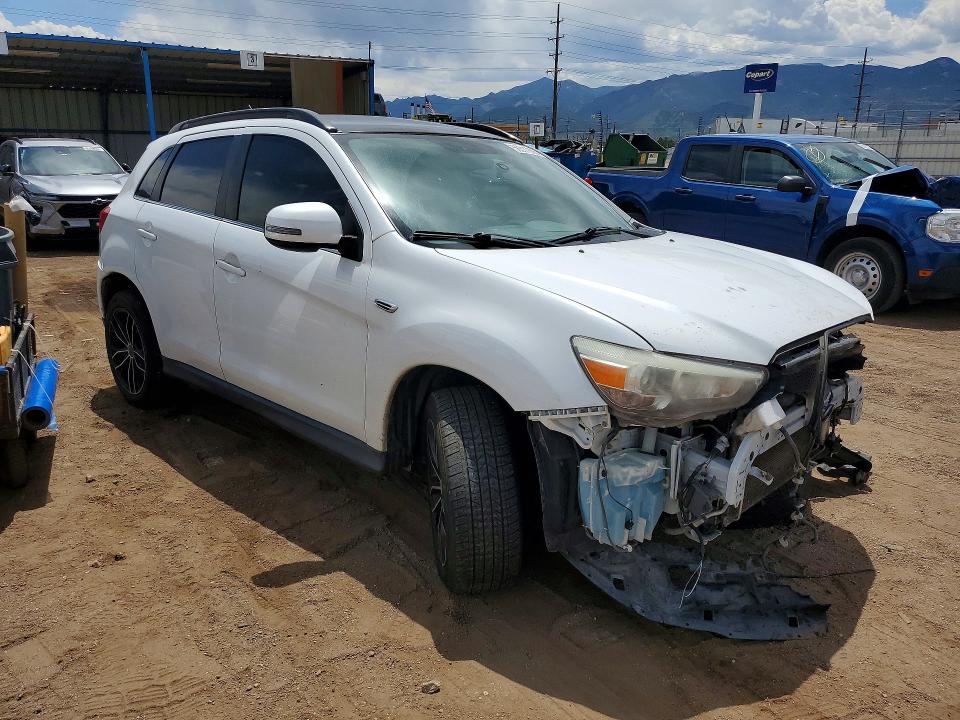 2015 Mitsubishi VIN 4A4AR4AW3FE058628 COPART salvage auction — FRONT END, Co - Salvage Title, sold $950 on 2026-07-29 (photo 4)