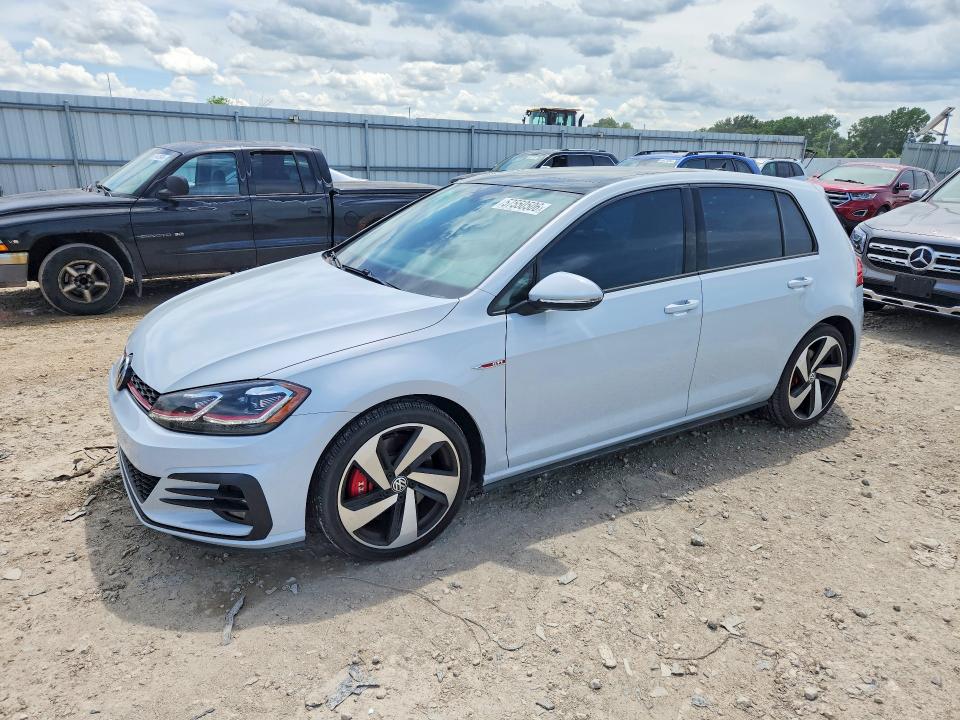 2018 Volkswagen Gti VIN 3VW547AU8JM256662 COPART salvage auction — SIDE, Ks - Cert Of Title-Salvage, sold $9,900 on 2026-07-14 (photo 1)