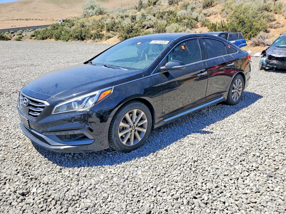 2017 Hyundai VIN 5NPE34AF0HH455159 COPART salvage auction — MINOR DENT/SCRATCHES, Nv - Salvage Title, sold $1,800 on 2026-07-02 (photo 1)