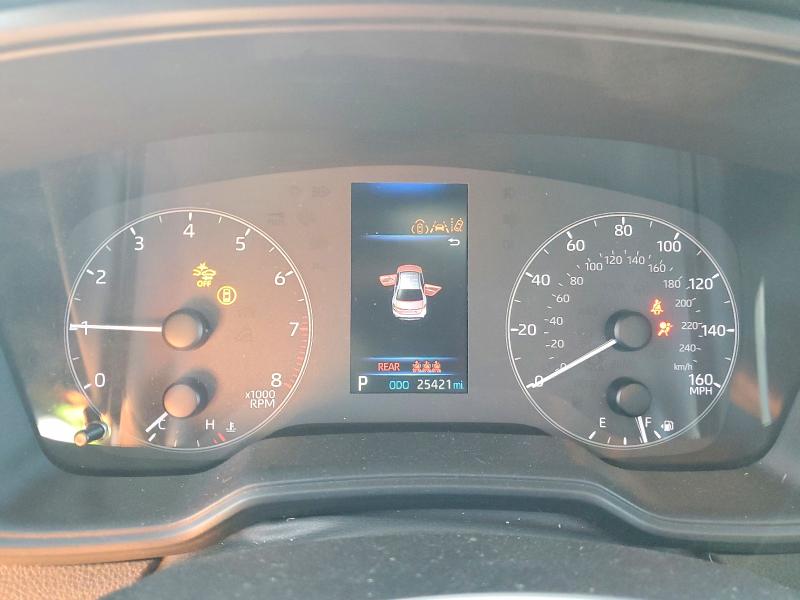 2025 Toyota Corolla VIN 5YFB4MDE7SP322573 COPART salvage auction — SIDE, Ca - Salvage Certificate, sold $5,500 on 2026-07-27 (photo 9)