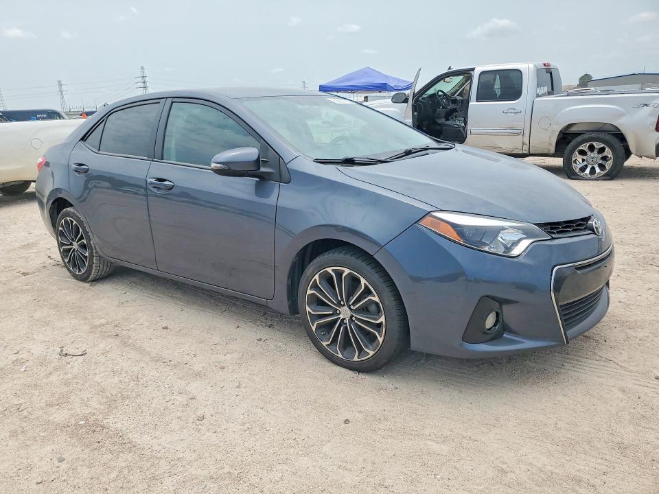 2016 Toyota Corolla VIN 5YFBURHE0GP460423 COPART salvage auction — WATER/FLOOD, Tx - Salvage Title-Flood Damage, sold $2,400 on 2026-07-14 (photo 4)