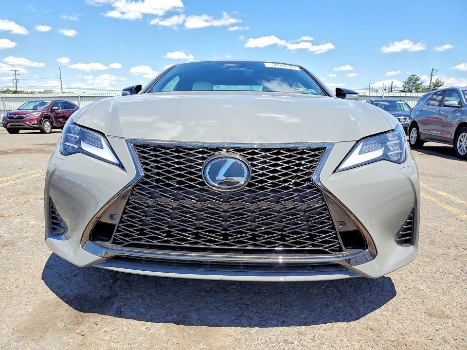 2025 Lexus Rc 350 VIN JTHGZ5DC5S5013207 COPART salvage auction — SIDE, PA - CERTIFICATE OF SALVAGE, sold $14,400 on 2026-07-17 (photo 5)