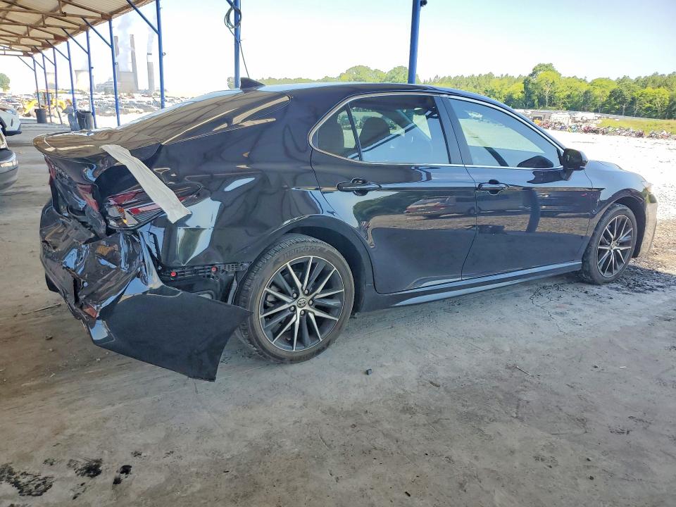 2021 Toyota Camry VIN 4T1G11AK6MU539024 COPART salvage auction — REAR END, GA - CERT OF TITLE-SALVAGE, sold $8,800 on 2026-07-30 (photo 3)