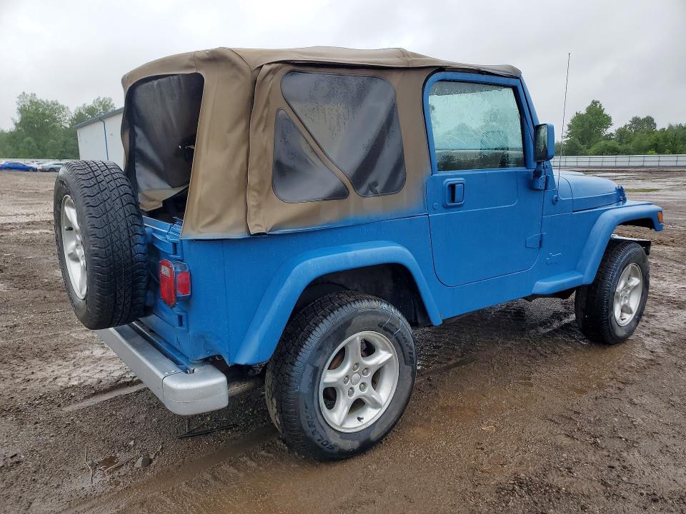 2002 Jeep Wrangler / VIN 1J4FA29P02P769458 COPART salvage auction — VANDALISM, OH - CERT OF TITLE-SALVAGE, sold $500 on 2026-07-02 (photo 3)