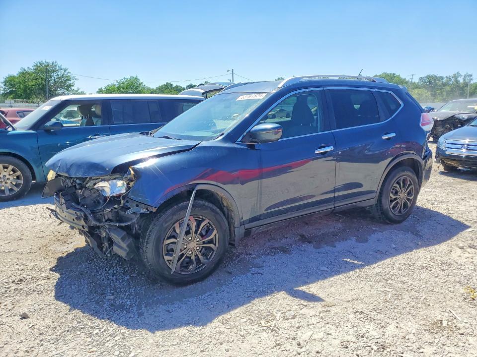2016 Nissan VIN KNMAT2MT6GP637617 COPART salvage auction — FRONT END, Ky - Bill Of Sale/Part Only/No Titl, sold $350 on 2026-07-13 (photo 1)