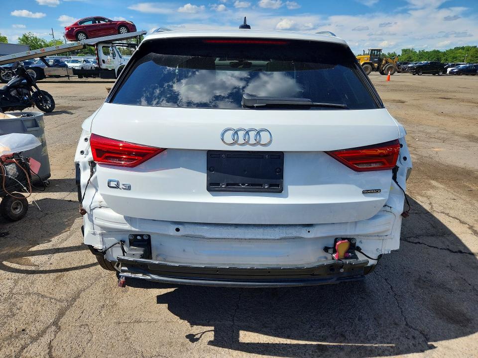 2024 Audi Q3 VIN WA1DECF35R1137538 COPART salvage auction — ALL OVER, Ct - Cert Of Title-Salvage, sold $8,600 on 2026-07-31 (photo 6)